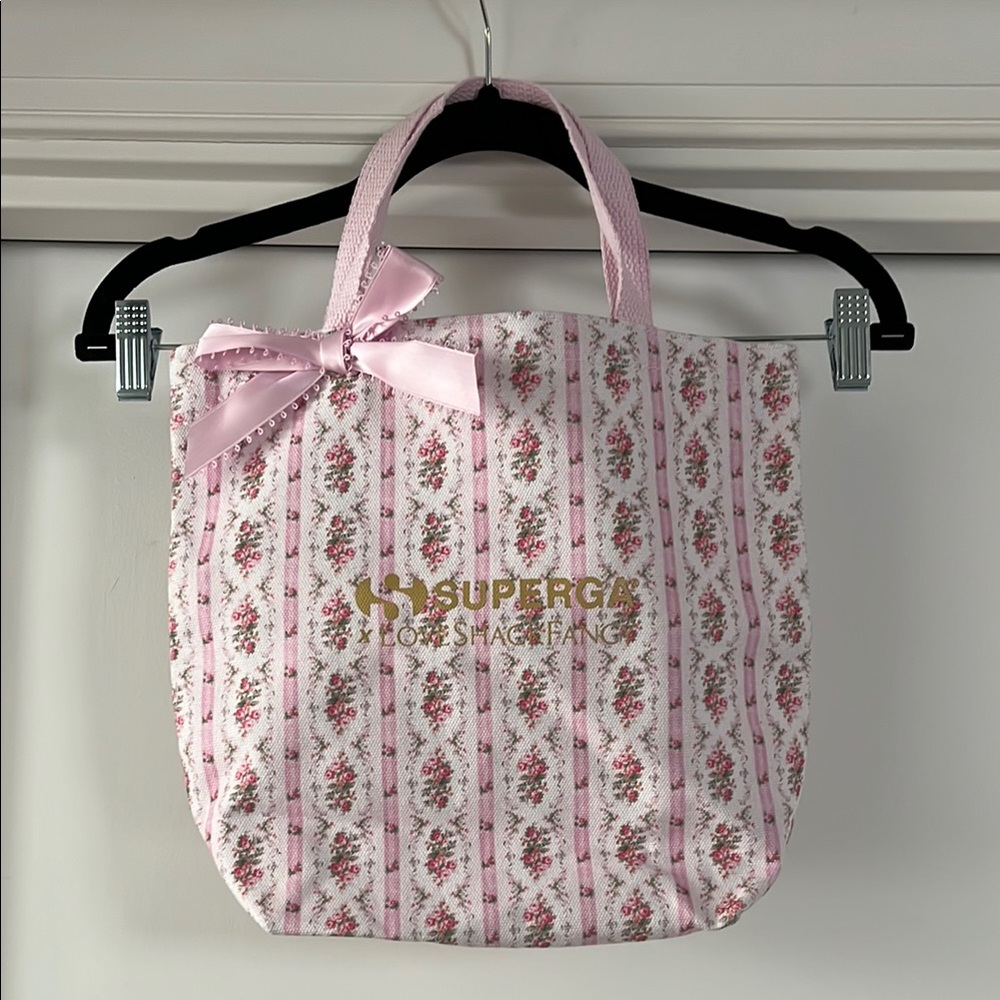 Superga x LoveShackFancy Floral Tote Bag